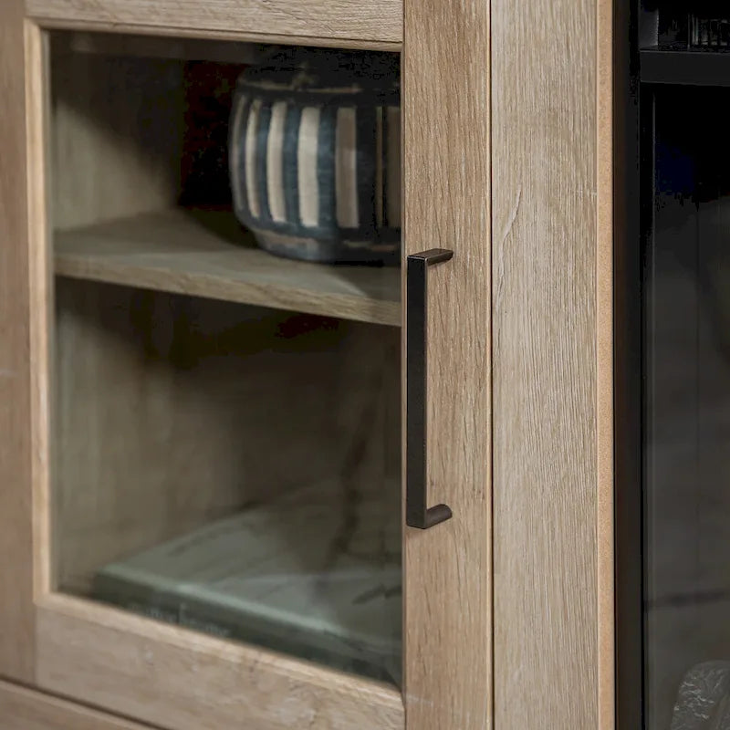 Meuble TV cheminée Middlebrook 58 pouces à 2 portes