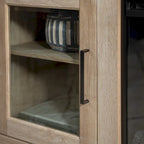 Meuble TV cheminée Middlebrook 58 pouces à 2 portes