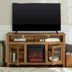 Meuble TV cheminée Middlebrook 58 pouces à 2 portes