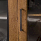 Meuble TV cheminée Middlebrook 58 pouces à 2 portes