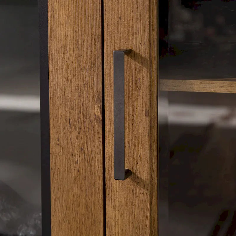 Meuble TV cheminée Middlebrook 58 pouces à 2 portes