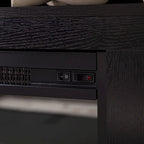 Meuble TV cheminée Middlebrook 58 pouces à 2 portes