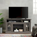 Classic 58.25 TV Stand with Open & Closed Storage for 65 TVs
