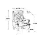 Fauteuil d'appoint moderne