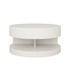 Table basse ronde de 31,5 pouces