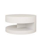 Table basse ronde de 31,5 pouces