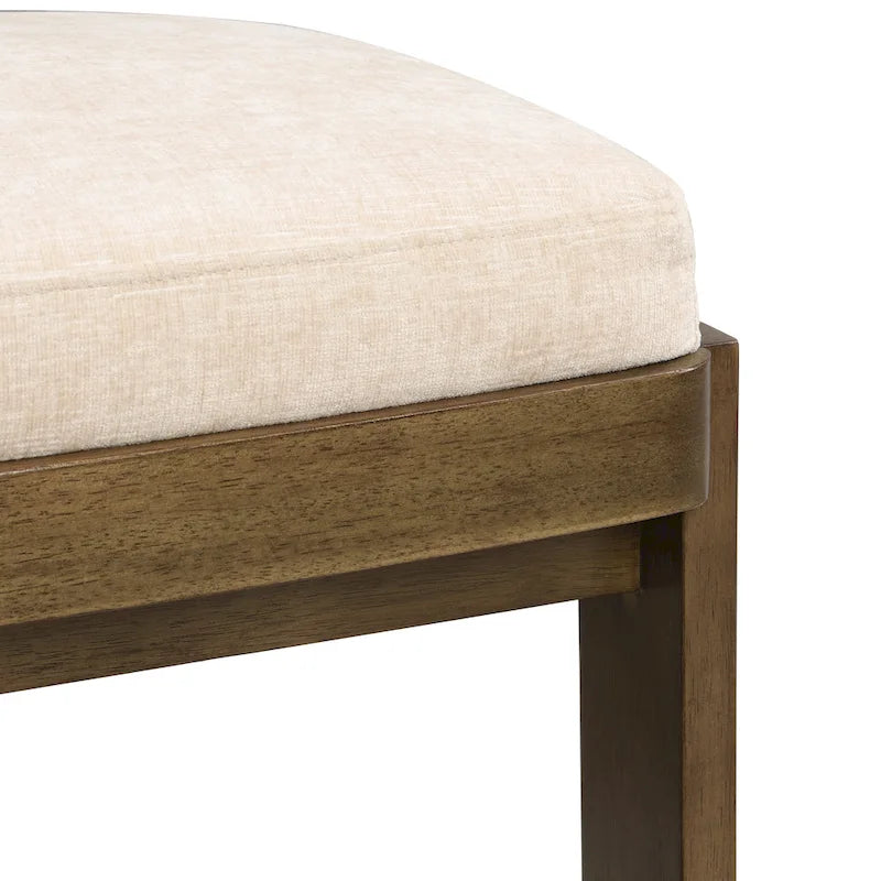 Christopher Knight Home - Chaises de salle à manger rembourrées Oliver, assises élégantes et confortables, lot de 2