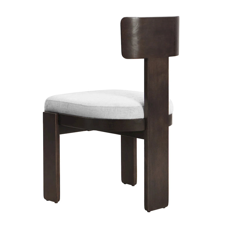 Christopher Knight Home - Chaises de salle à manger rembourrées Oliver, assises élégantes et confortables, lot de 2