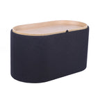 Pouf réversible et polyvalent avec un grand espace de rangement pour un style de vie élégant