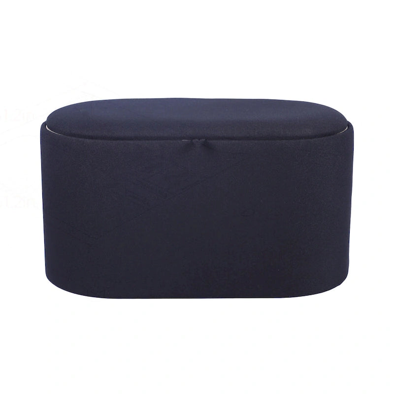 Pouf réversible et polyvalent avec un grand espace de rangement pour un style de vie élégant