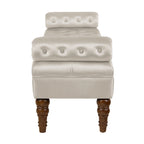 Banc long en velours pour chambre à coucher, banc de fenêtre capitonné, banc d'entrée, banc traversin pour salon