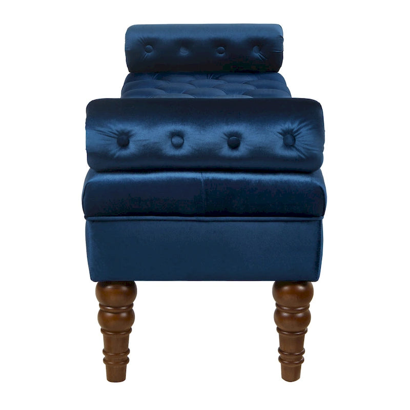 Banc long en velours pour chambre à coucher, banc de fenêtre capitonné, banc d'entrée, banc traversin pour salon