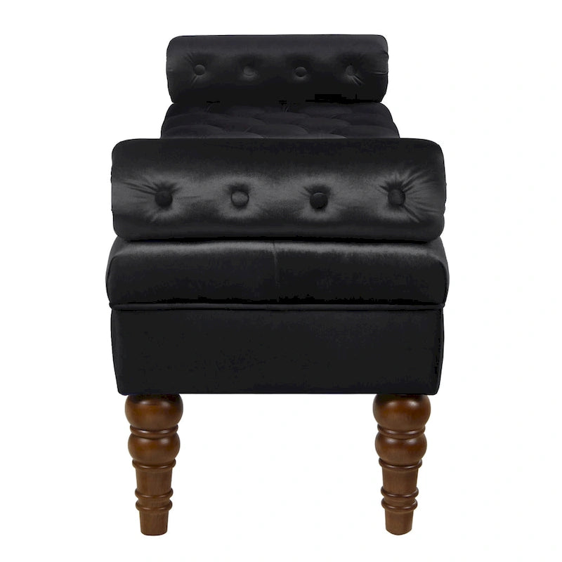 Banc long en velours pour chambre à coucher, banc de fenêtre capitonné, banc d'entrée, banc traversin pour salon