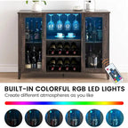 Meuble bar à vin GAOMON