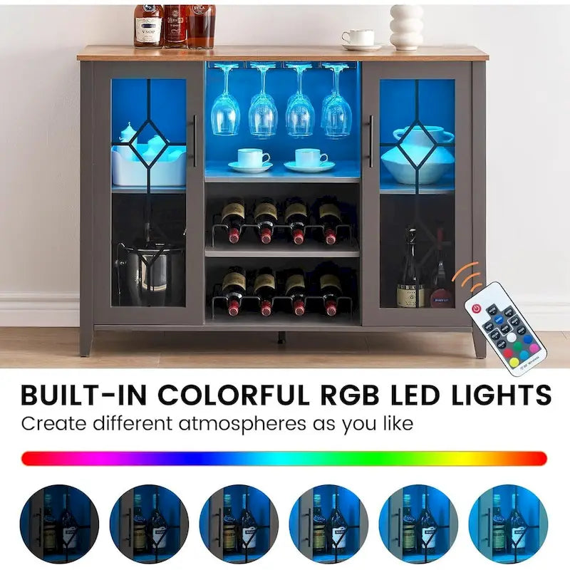 Meuble bar à vin GAOMON