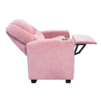 Fauteuil inclinable pour enfants avec repose-pieds et porte-gobelets