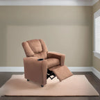 Fauteuil inclinable pour enfants avec repose-pieds et porte-gobelets