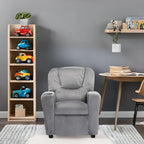 Fauteuil inclinable pour enfants avec repose-pieds et porte-gobelets