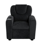 Fauteuil inclinable pour enfants avec repose-pieds et porte-gobelets