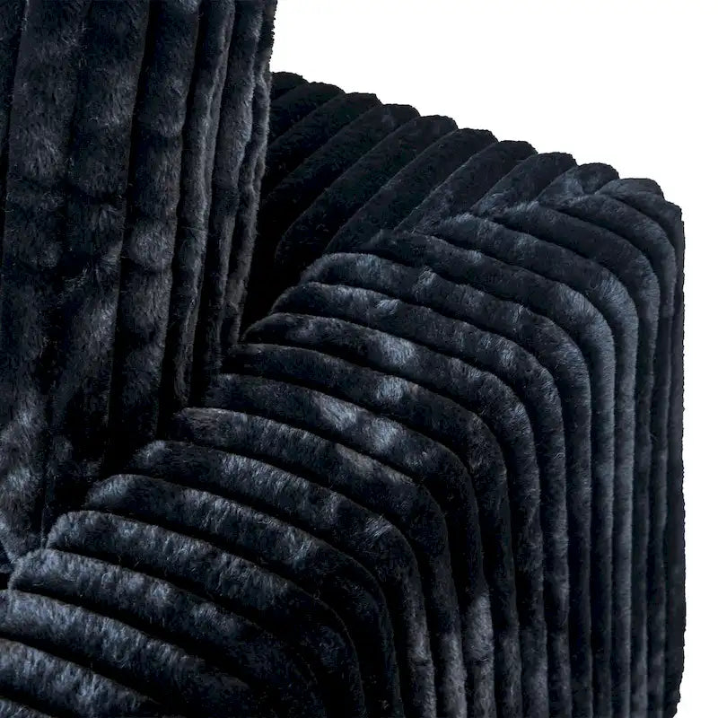 Canapé d'angle modulaire en peluche douce, canapé moderne rembourré pour salon