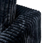 Canapé d'angle modulaire en peluche douce, canapé moderne rembourré pour salon