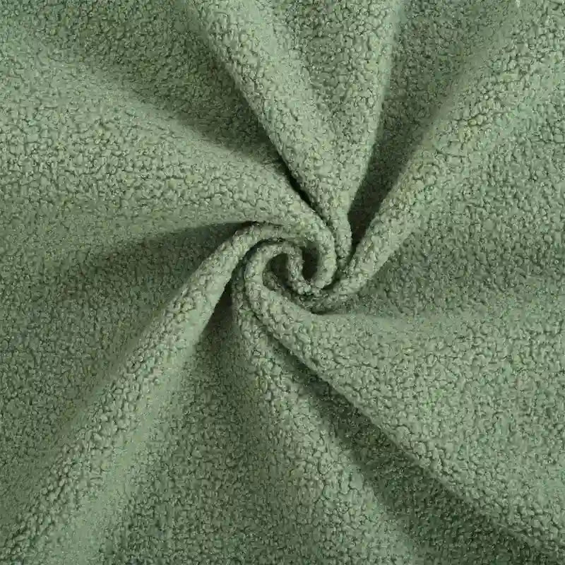 Fauteuil relax d'appoint pour salon, fauteuil tonneau en tissu polaire avec pieds en bois massif pour salon, chambre ou bureau