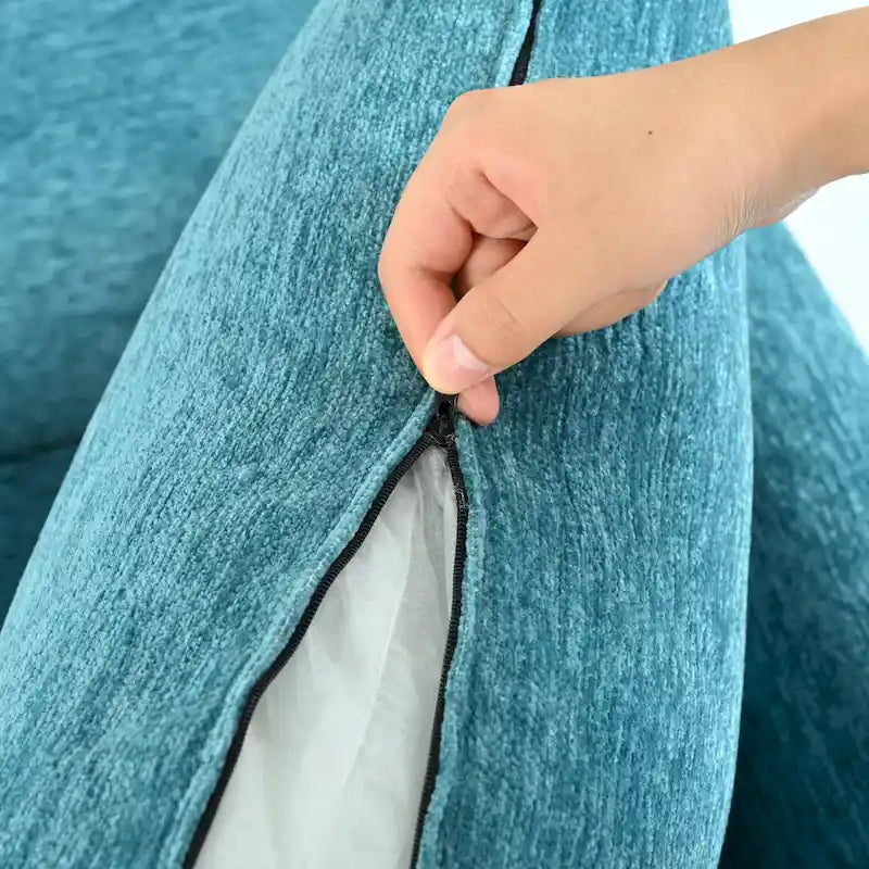 Fauteuil relax d'appoint pour salon, fauteuil tonneau en tissu polaire avec pieds en bois massif pour salon, chambre ou bureau