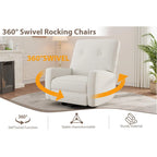 Fauteuils inclinables, fauteuils à bascule pivotants, fauteuils inclinables à bascule, fauteuils inclinables pour adultes, fauteuils à bascule pivotants à 360°