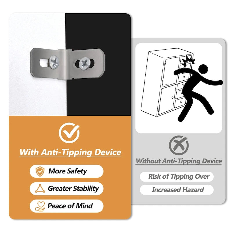 Meuble mural de 104,2 cm avec étagères et placards pour téléviseurs jusqu'à 78 pouces.