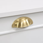 Meuble mural de 104,2 cm avec étagères et placards pour téléviseurs jusqu'à 78 pouces.