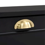 Meuble mural de 104,2 cm avec étagères et placards pour téléviseurs jusqu'à 78 pouces.