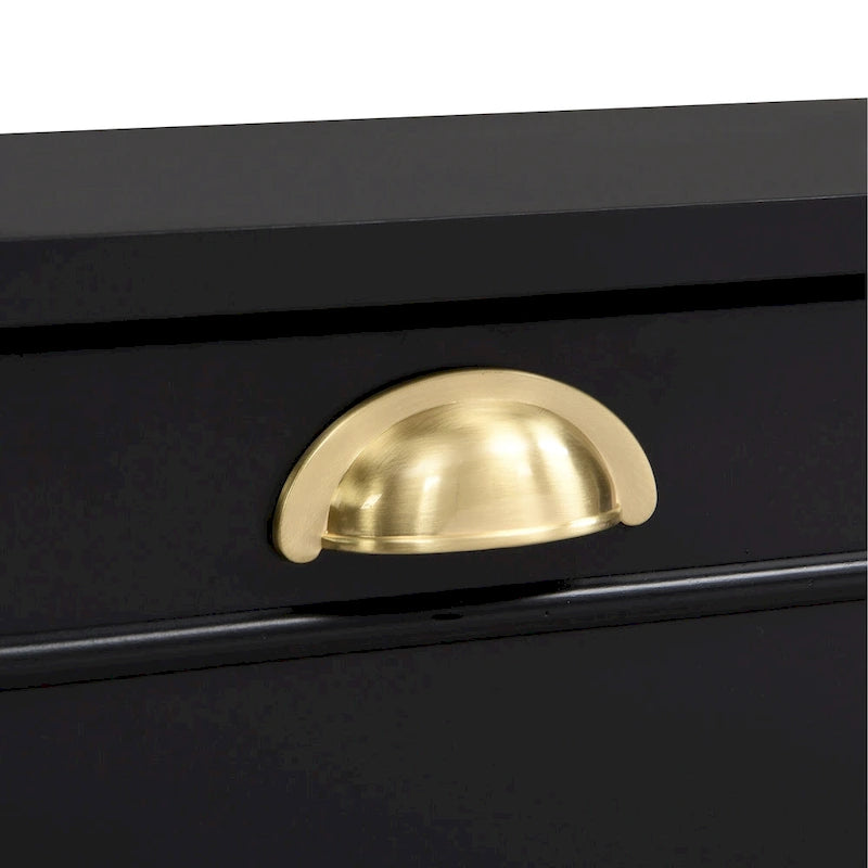 Meuble mural de 104,2 cm avec étagères et placards pour téléviseurs jusqu'à 78 pouces.