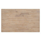 Ensemble de salle à manger en bois 6 pièces avec table, 4 chaises et banc