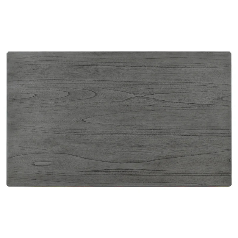 Ensemble de salle à manger en bois 6 pièces avec table, 4 chaises et banc