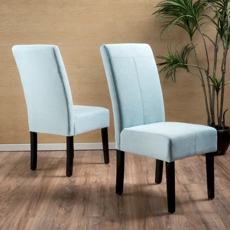 Chaises de salle à manger en tissu Pertica (lot de 2) par Christopher Knight Home - 45 cm L x 65 cm l x 101 cm H