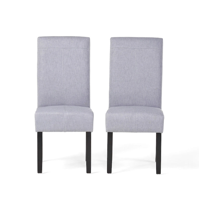 Chaises de salle à manger en tissu Pertica (lot de 2) par Christopher Knight Home - 45 cm L x 65 cm l x 101 cm H