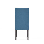 Chaises de salle à manger en tissu Pertica (lot de 2) par Christopher Knight Home - 45 cm L x 65 cm l x 101 cm H