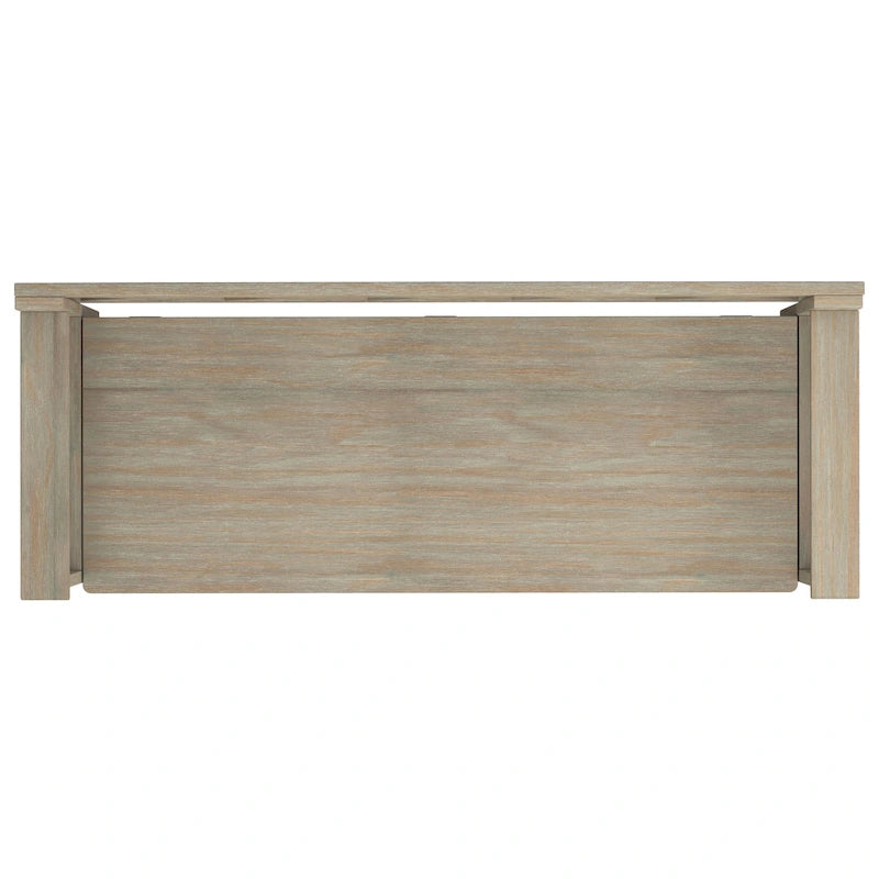 Banc d'entrée transitionnel en bois massif WYNDENHALL Halifax de 122 cm de large - 122 cm de large