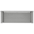 Banc d'entrée transitionnel en bois massif WYNDENHALL Halifax de 122 cm de large - 122 cm de large