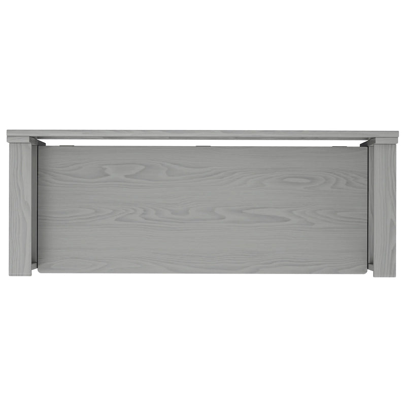 Banc d'entrée transitionnel en bois massif WYNDENHALL Halifax de 122 cm de large - 122 cm de large