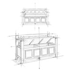 Banc d'entrée transitionnel en bois massif WYNDENHALL Halifax de 122 cm de large - 122 cm de large