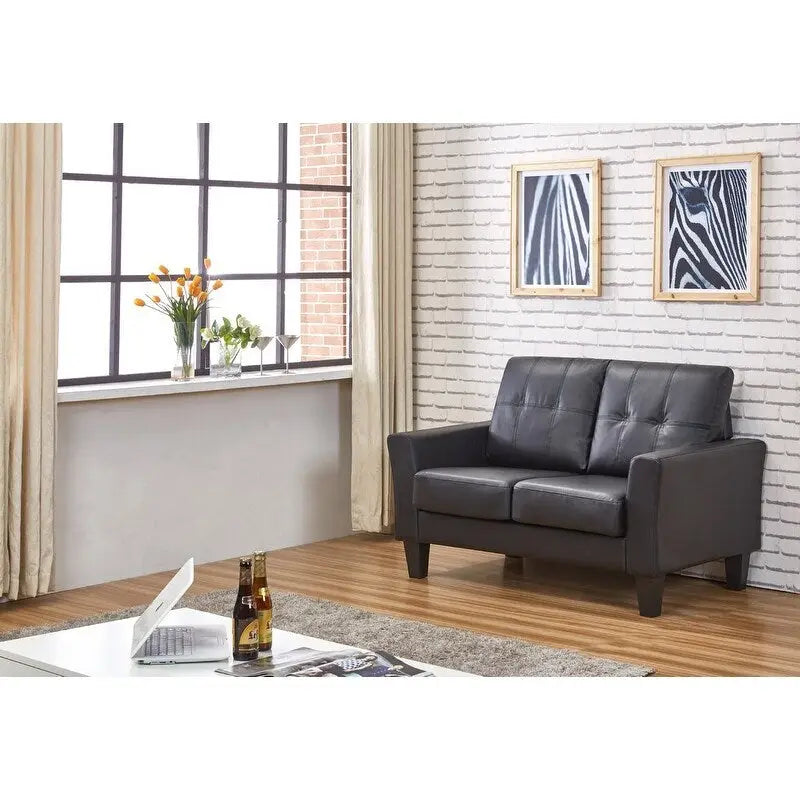 Canapé deux places rembourré moderne Feathery Devil de US Pride Furniture