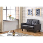 Canapé deux places rembourré moderne Feathery Devil de US Pride Furniture