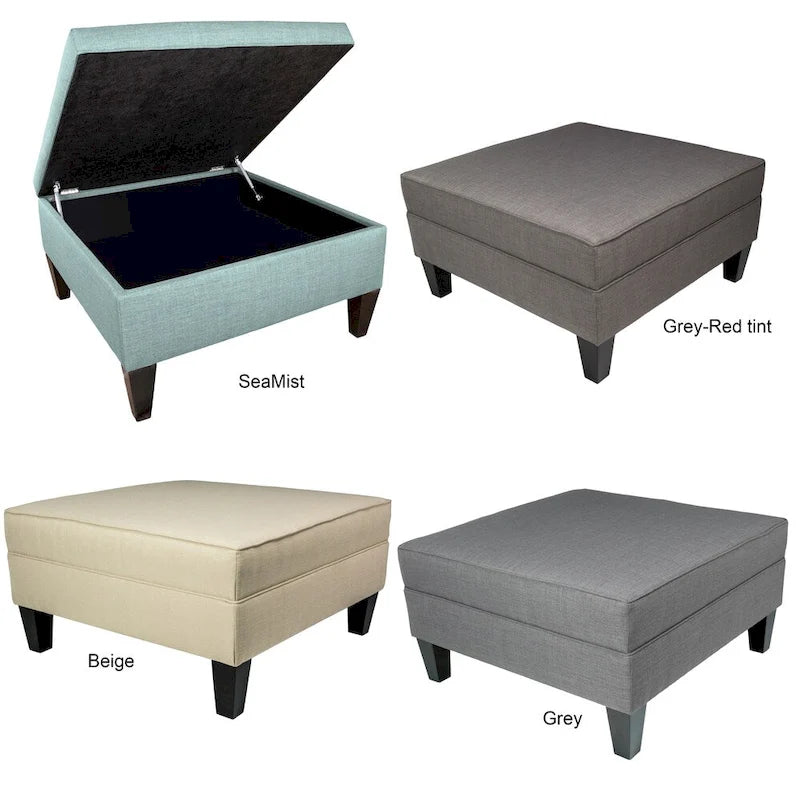 Pouf surdimensionné capitonné Madison Squared de MJL Furniture