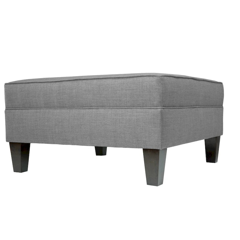 Pouf surdimensionné capitonné Madison Squared de MJL Furniture
