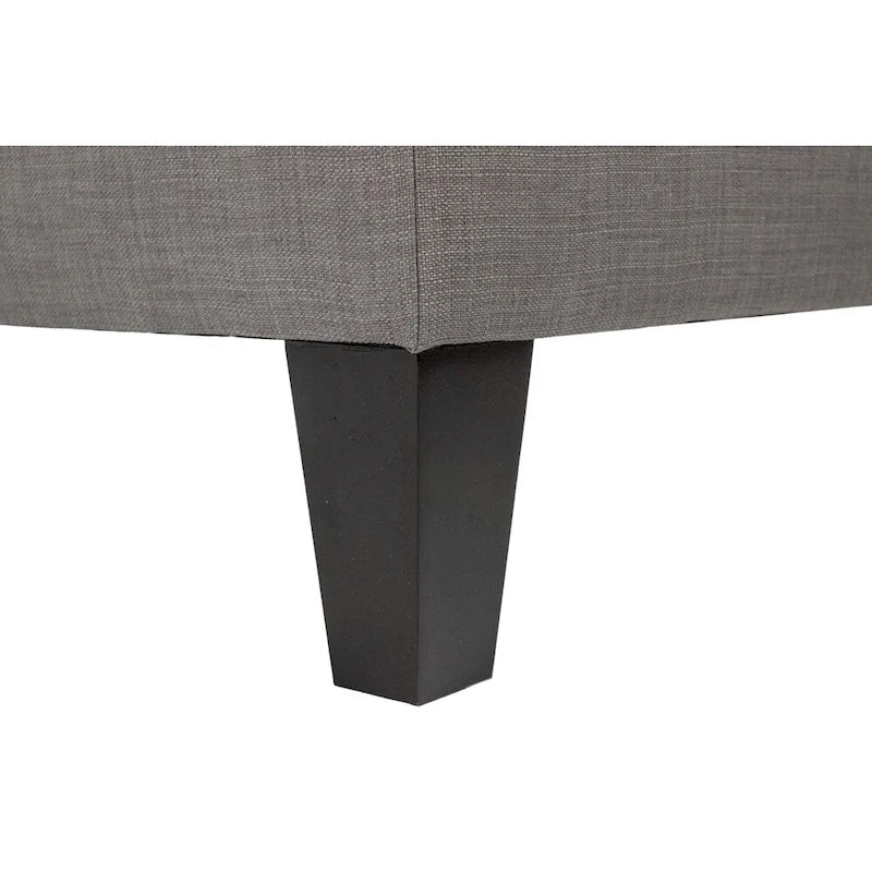 Pouf surdimensionné capitonné Madison Squared de MJL Furniture