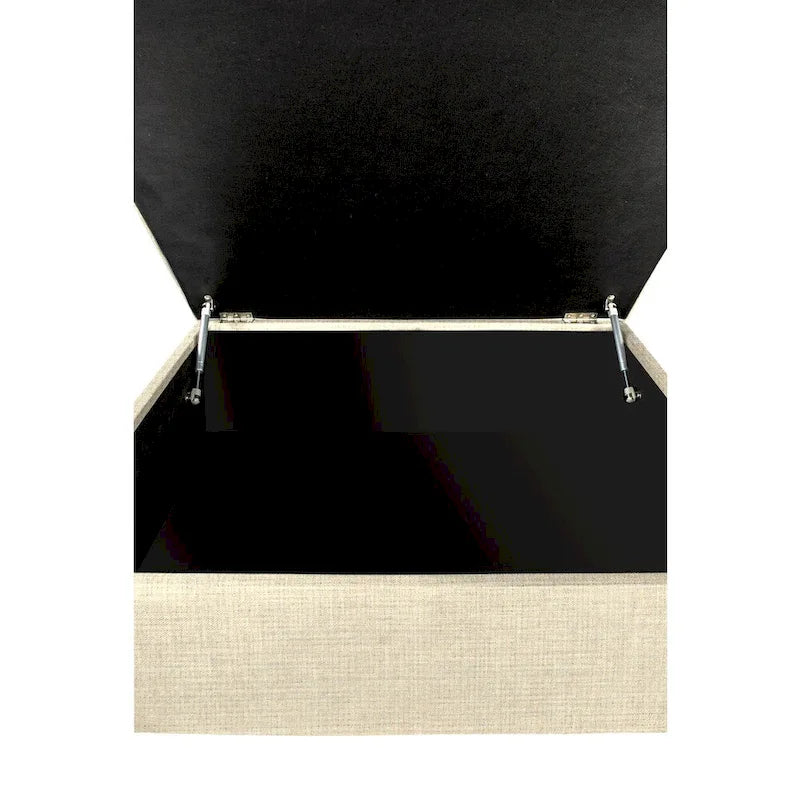 Pouf surdimensionné capitonné Madison Squared de MJL Furniture