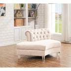 Canapé d'angle modulaire symétrique incurvé en velours 138,6