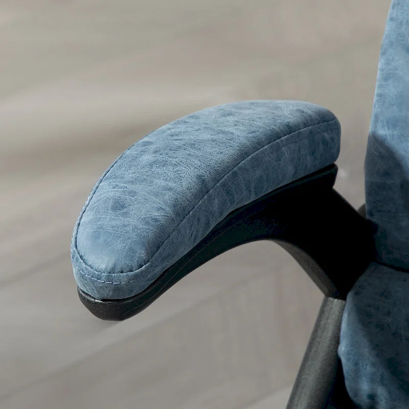 Fauteuil de bureau massant à dossier haut HOMCOM avec 6 points de vibration, beige