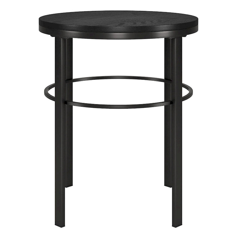 Table d'appoint ronde Gaia 20 pouces de large avec plateau en MDF